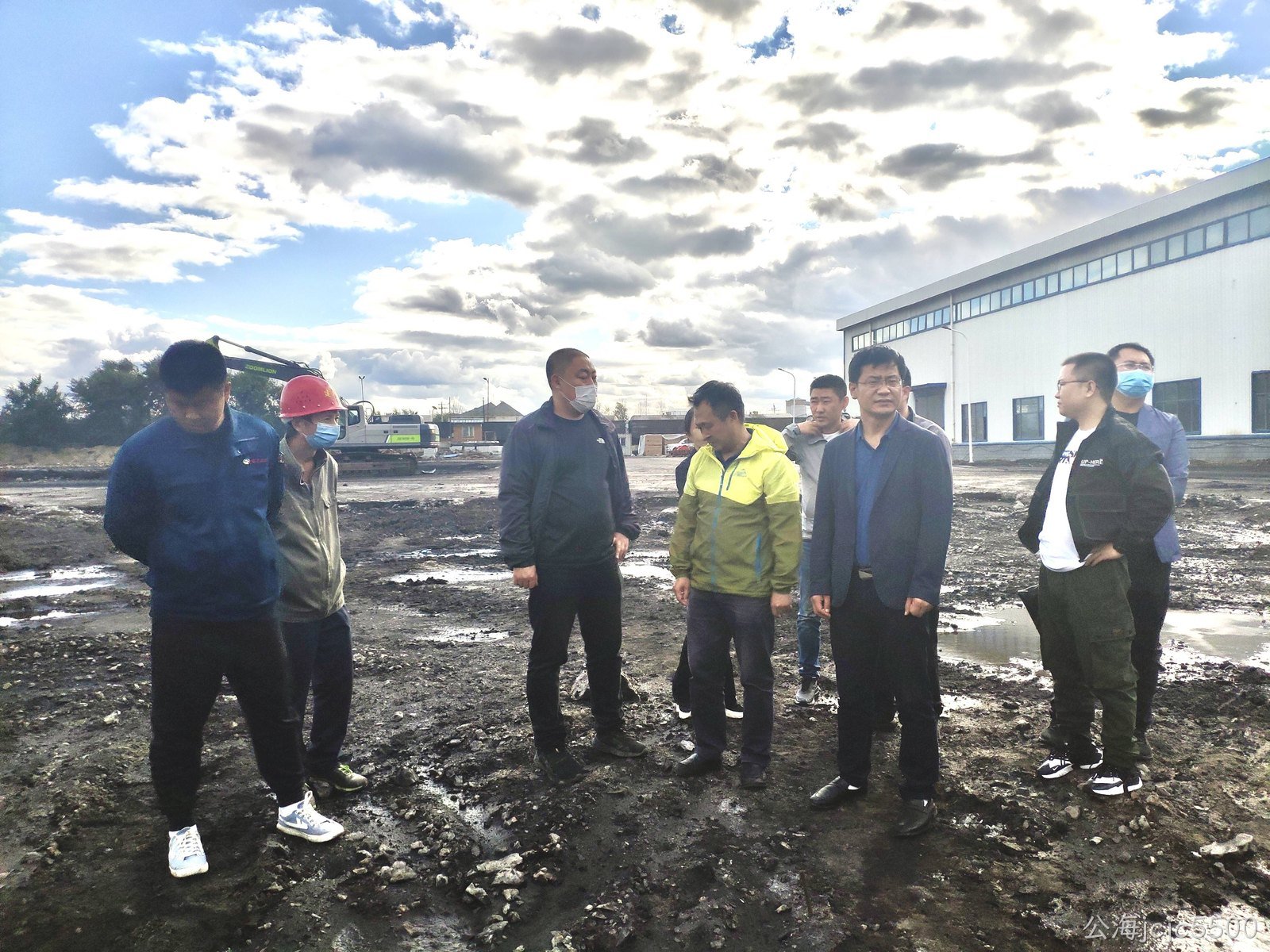 市百大项目服务专班莅临公司调研(图1)