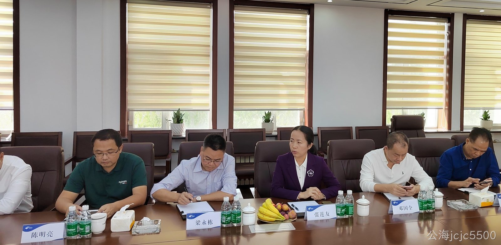 江门市新会区考察团莅临公海jcjc5500参观考察(图2) 江门市新会区考察团莅临公海jcjc5500参观考察(图2)